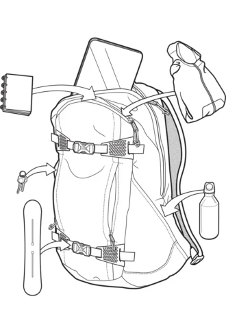 バートン デイハイカー 22L バックパック