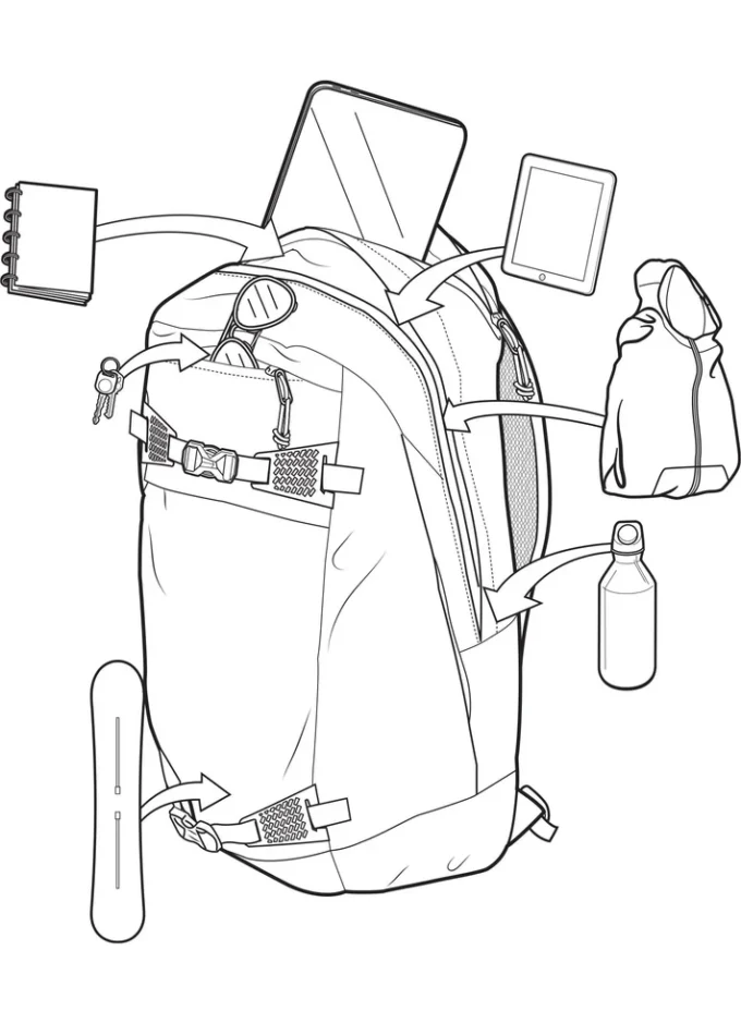 バートン デイハイカー 28L バックパック