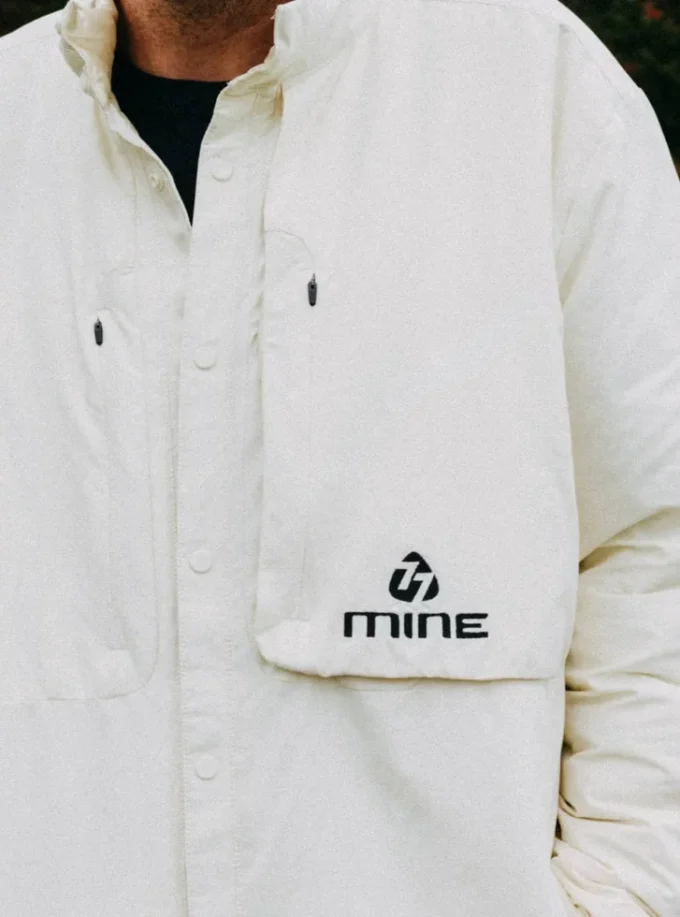 バートン MINE77 インサレーテッド スナップシャツ