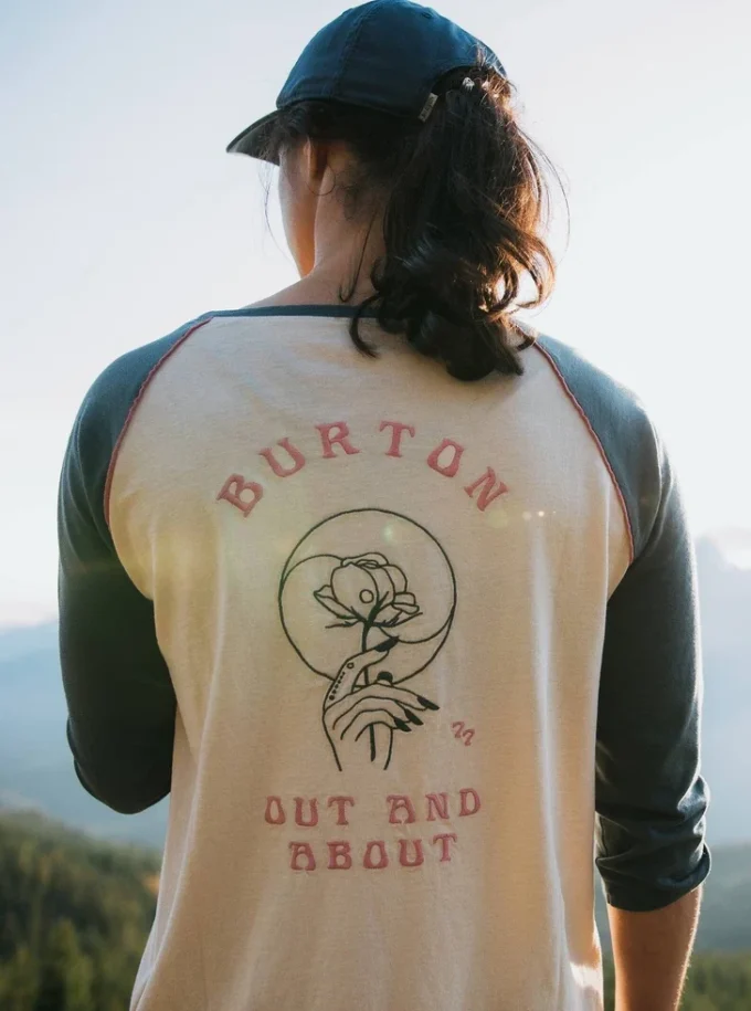 ウィメンズ バートン カラタンク ラグラン Tシャツ