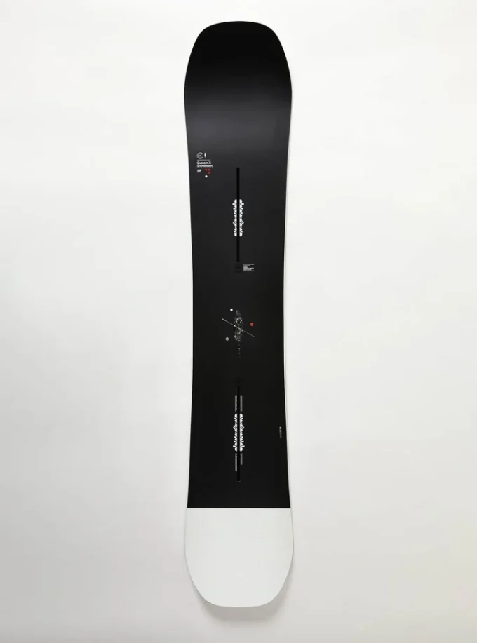 メンズ バートン カスタムX キャンバースノーボード